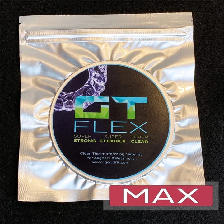 GT FLEX MAX Clear Aligner Material - 25-Sheet Packs