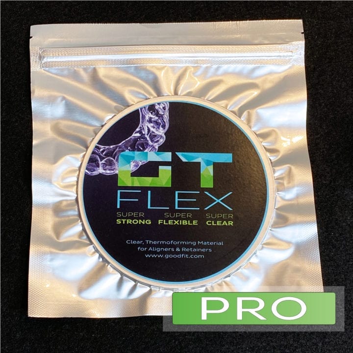 GT FLEX PRO Clear Aligner Material - 25-Sheet Packs
