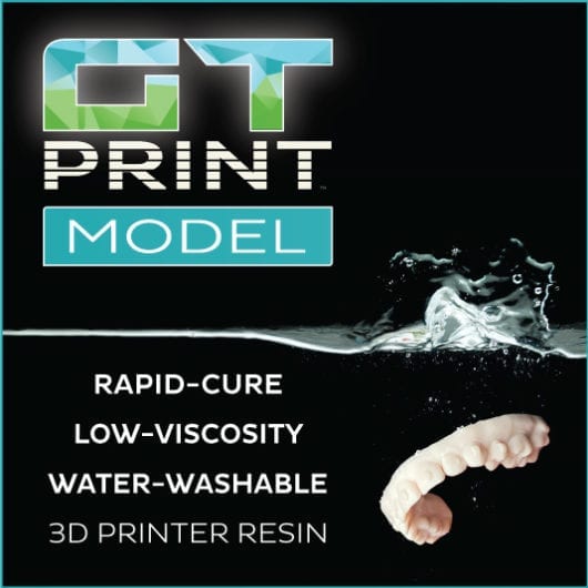 GT PRINT MODEL- Water-Washable 3D Printer Resin